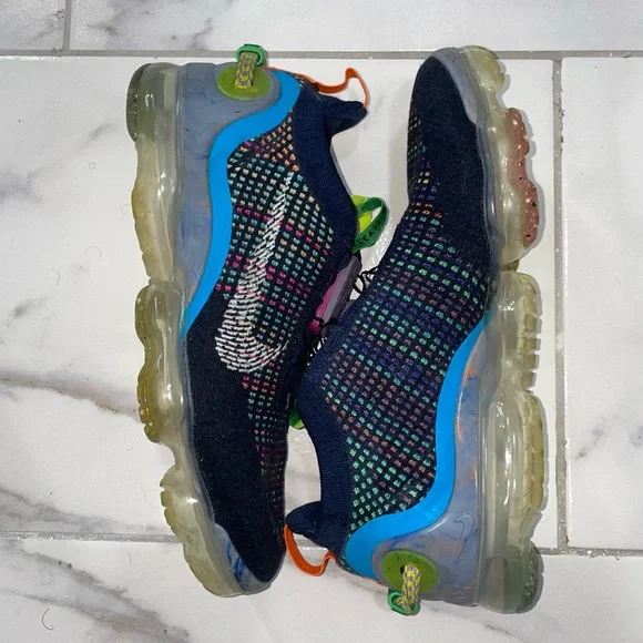 *2020 air VaporMax Flyknit “Iron Grey Laser Orange” Nike Sportswear AIR VAPORMAX 2023 FLYKNIT - Trainers - white  main image 3